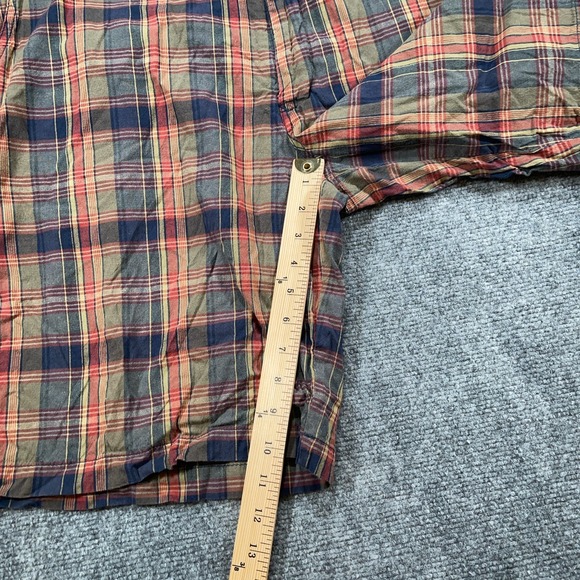 Izod Shorts Mens 40 Plaid Lightweight Golf Flat Front Preppy‎ 10" Inseam Cotton - Picture 9 of 9